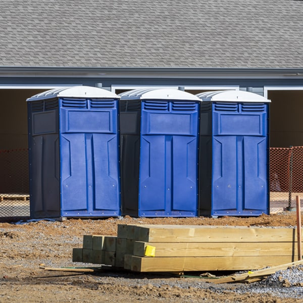 is there a specific order in which to place multiple portable restrooms in Beckville Texas